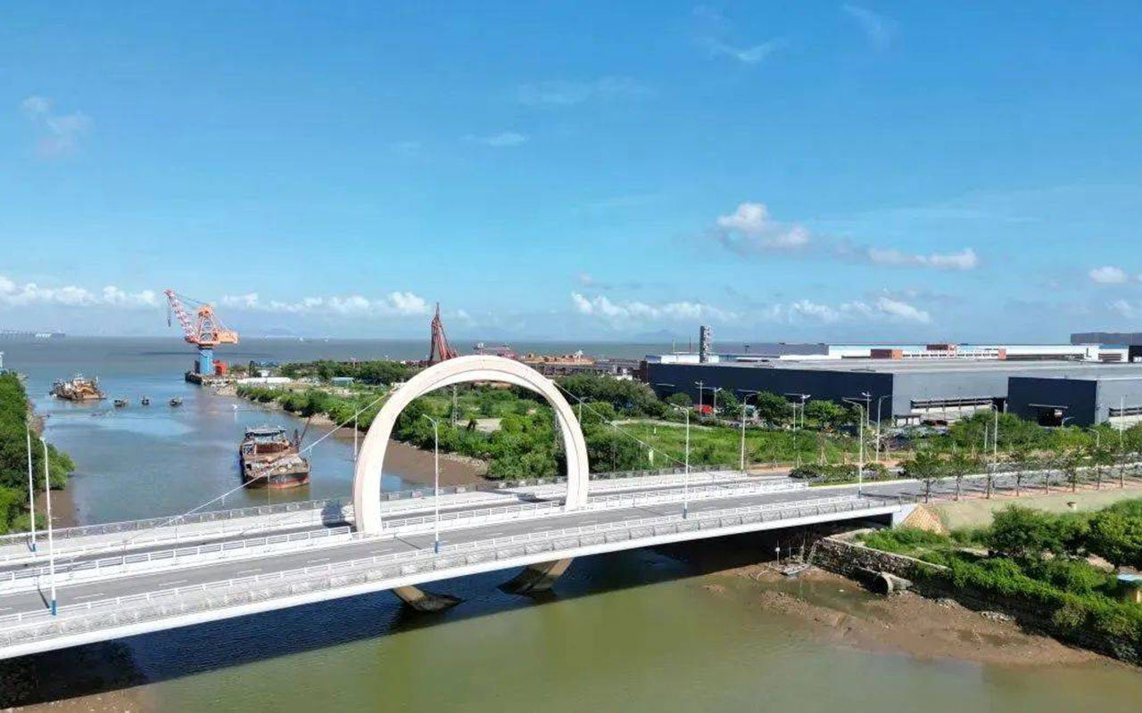 中山翠亨新区环岛路三标段